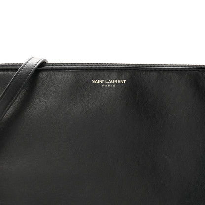 Saint Laurent Calfskin Teen Monogram Crossbody Bag Black 8 of 21