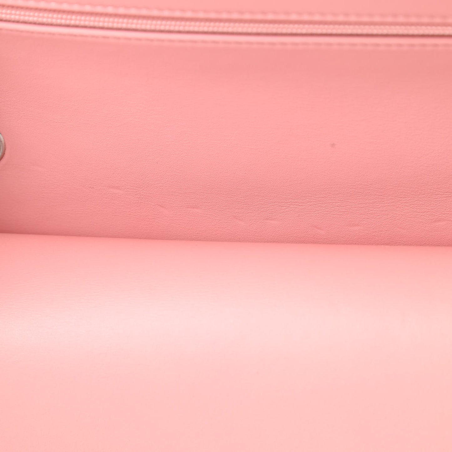 Patent Quilted Jumbo Double Flap Pink