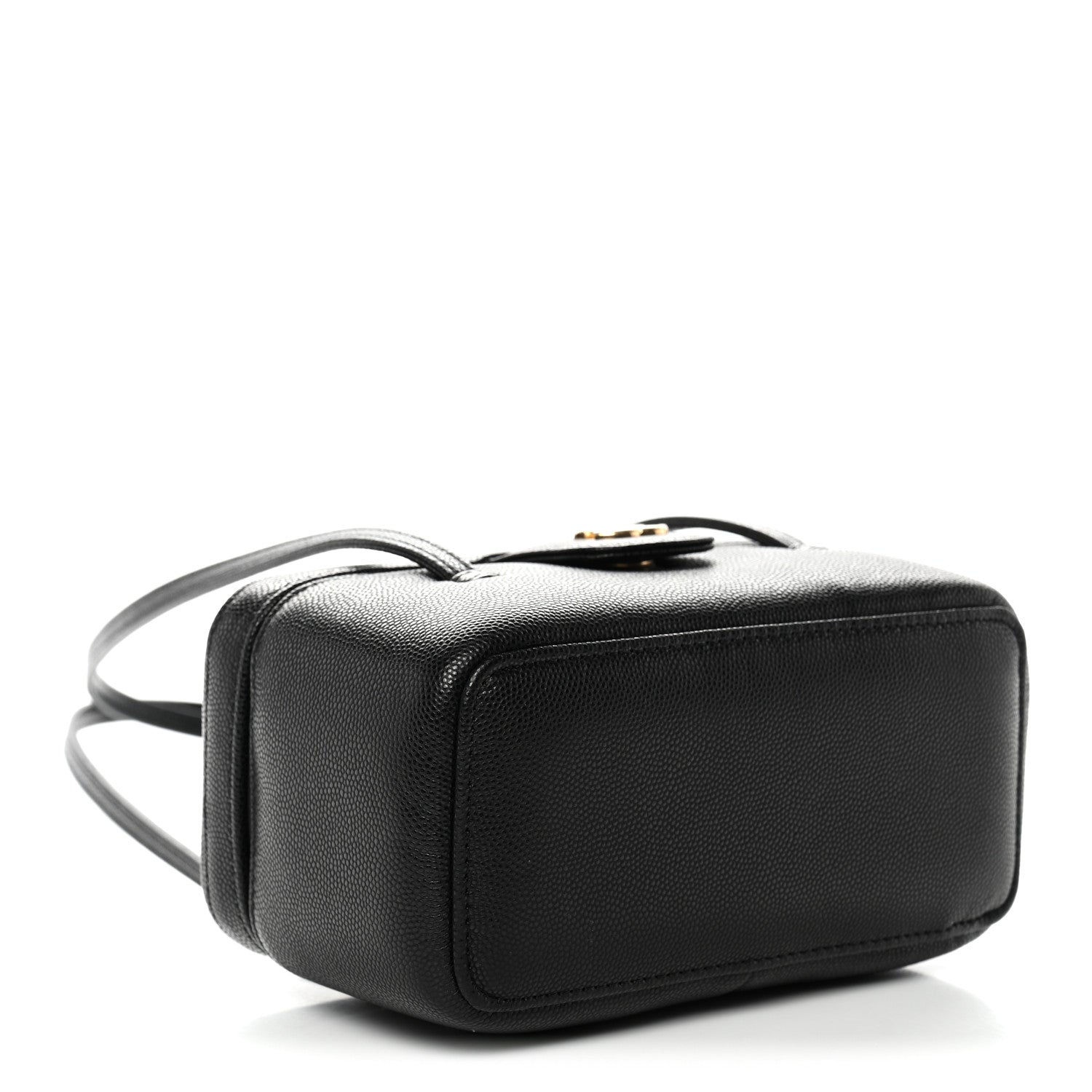Chanel Shiny Caviar Preppy Coco Long Vanity With Strap Black 4 of 11