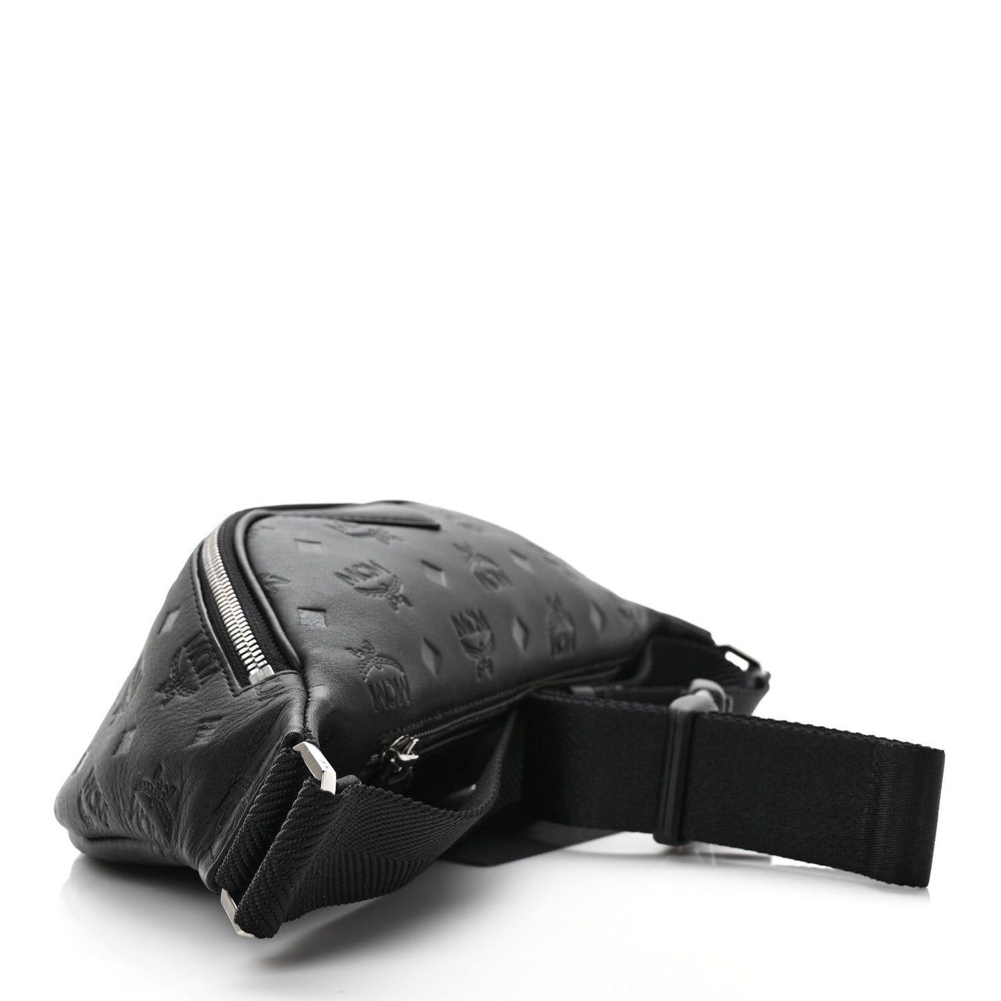 Calfskin Ottomar Monogram Fursten Belt Bag Black