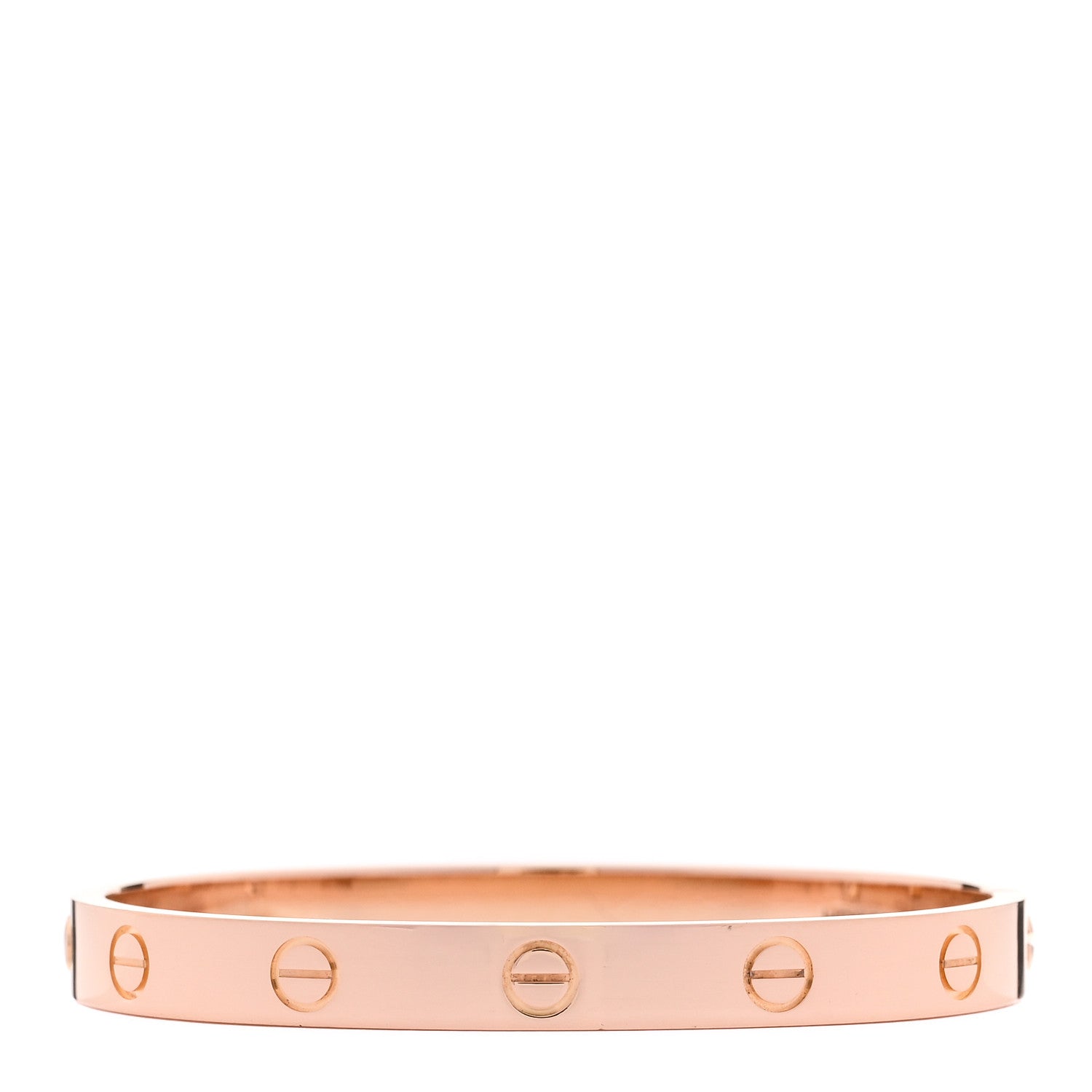 Cartier 18K Pink Gold LOVE Bracelet 16 2 of 8