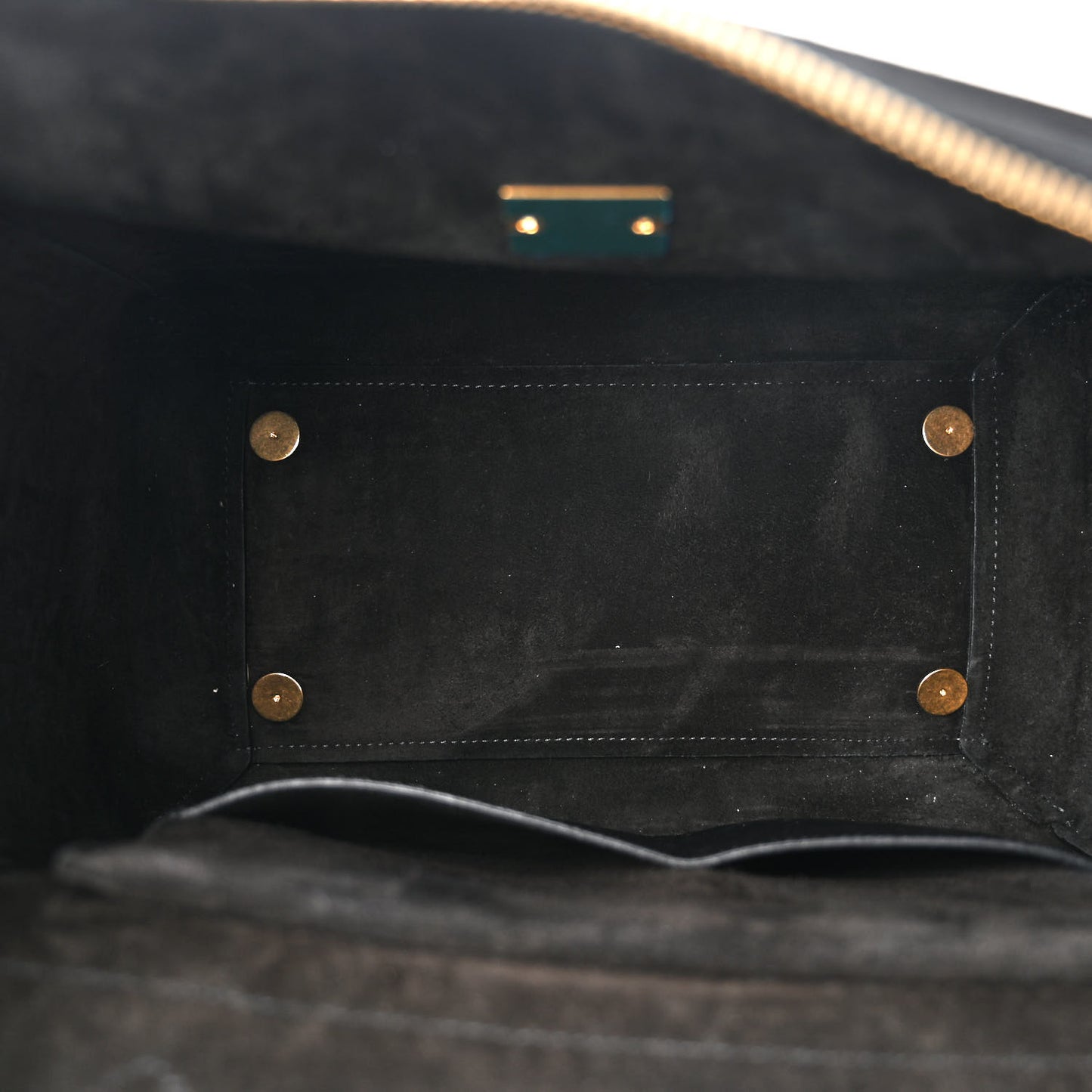 Grained Calfskin Mini Belt Bag Black