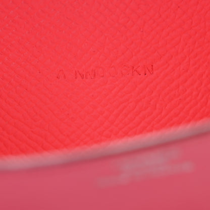 Hermes Epsom Constance Long Wallet Rose Azalee 7 of 11