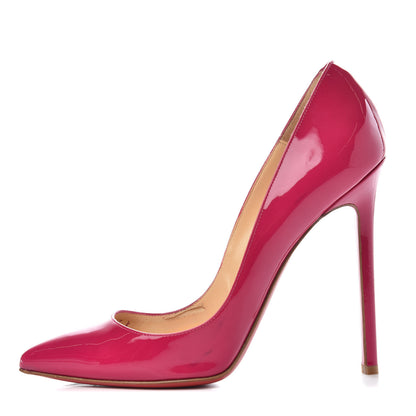 Christian Louboutin Patent Pigalle 120 Pumps 38 Fuchsia 1 of 9
