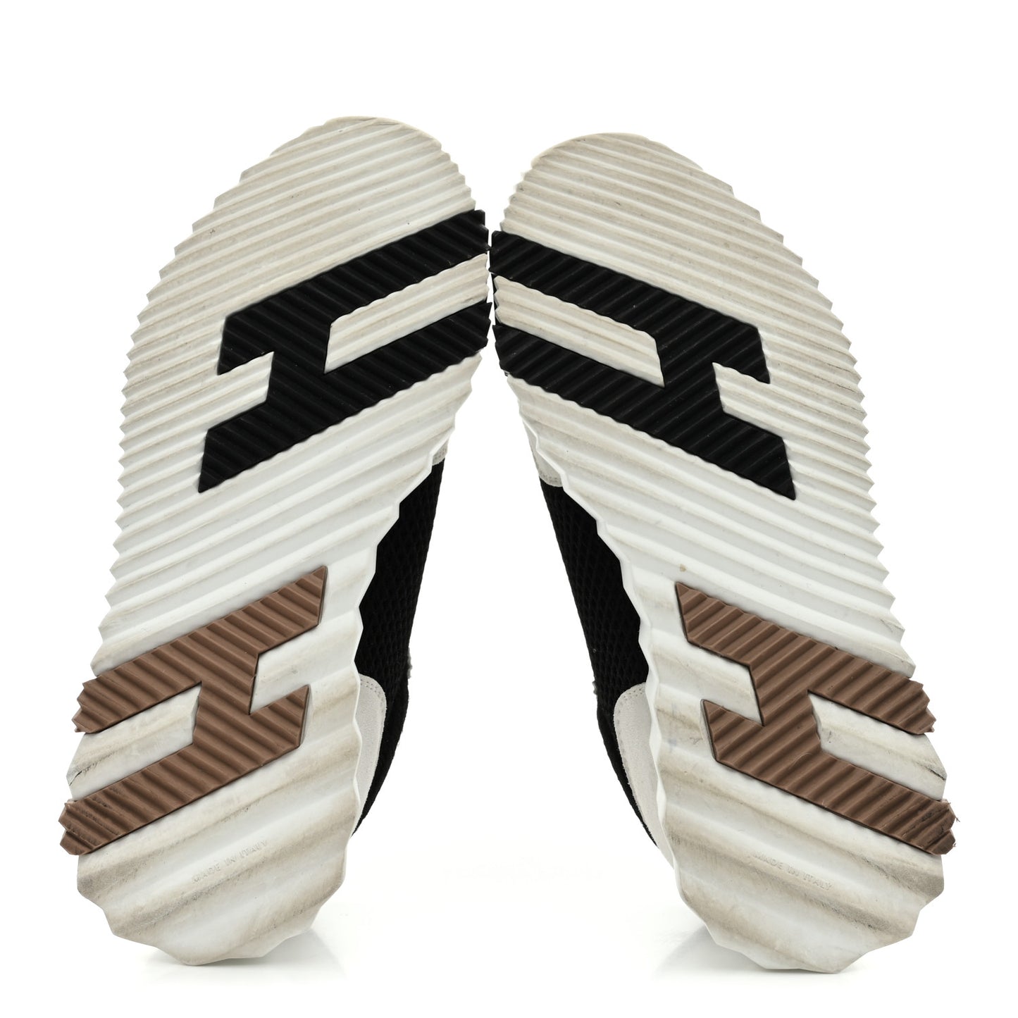 Air Mesh Suede Goatskin Bouncing Sneakers 35.5 Black White