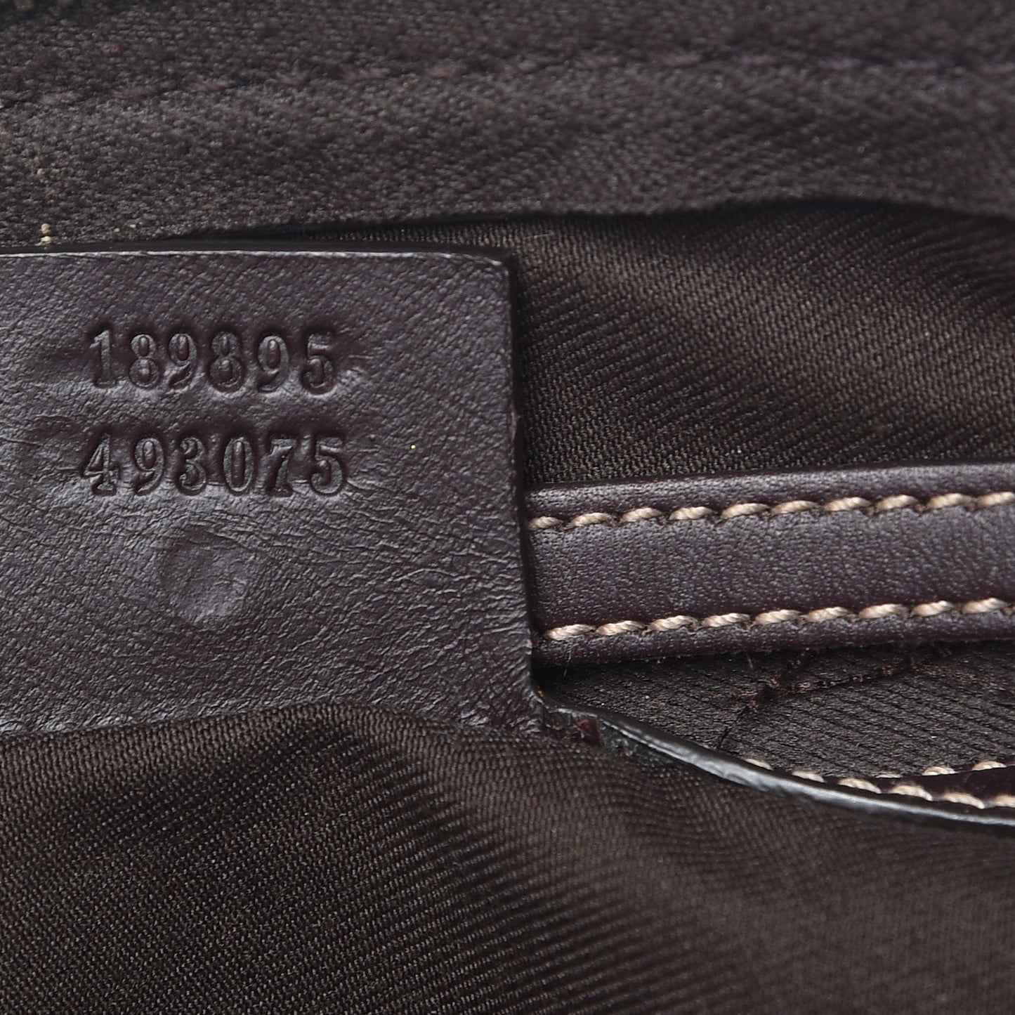 GG Plus Monogram Web Medium Joy Boston Dark Brown