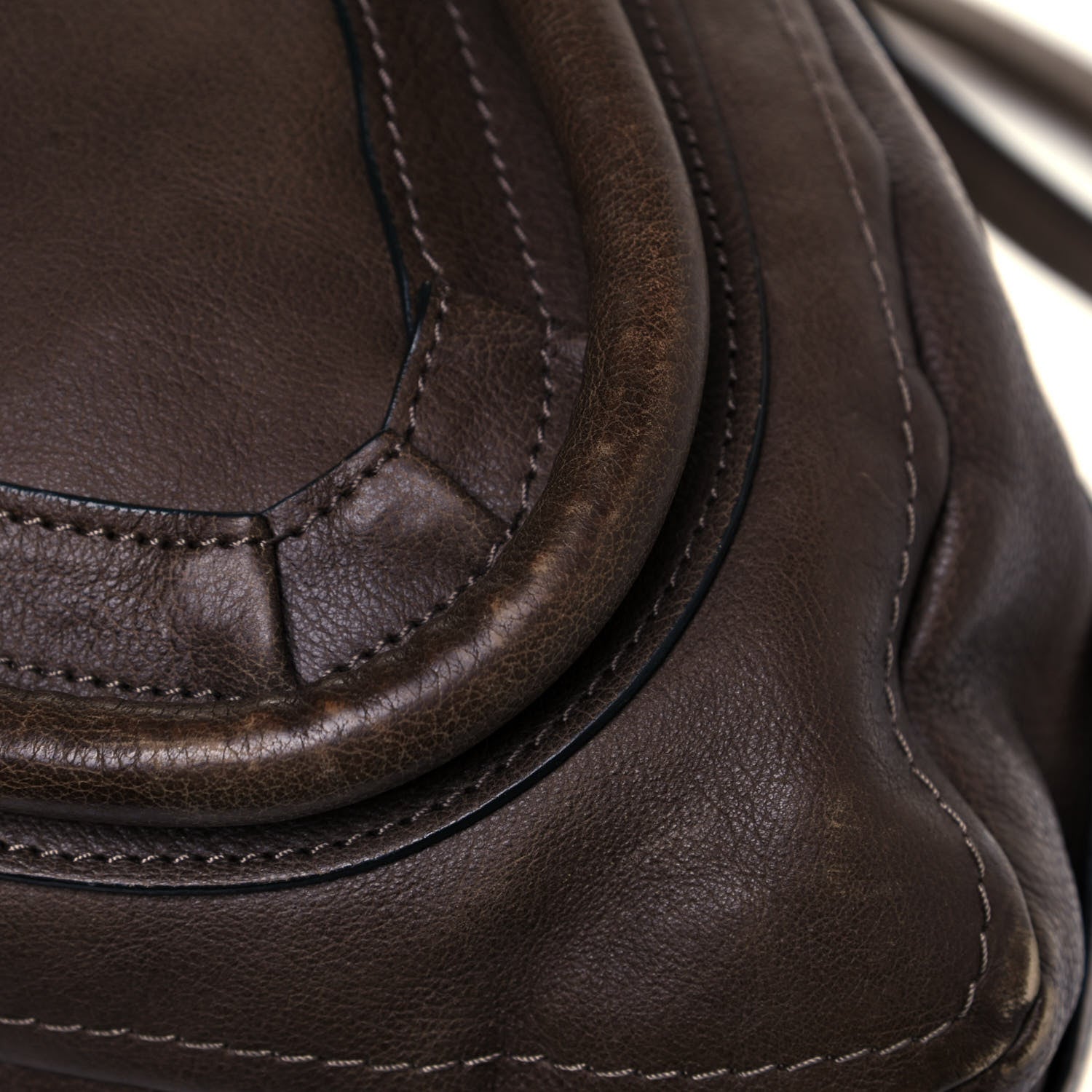 Chloe Calfskin Large Paraty Chocolate 20 of 20