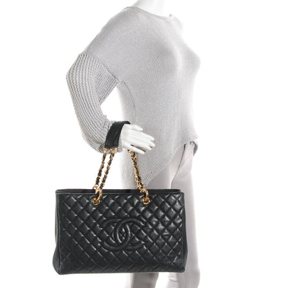 Chanel Caviar XL Grand Shopping Tote GST Black 2 of 7