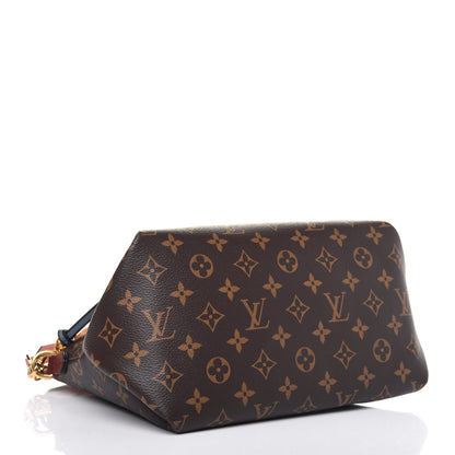 Louis Vuitton Monogram Beaubourg Hobo Mini Bordeaux Red Peach Safran Blue Jean Blue 5 of 17