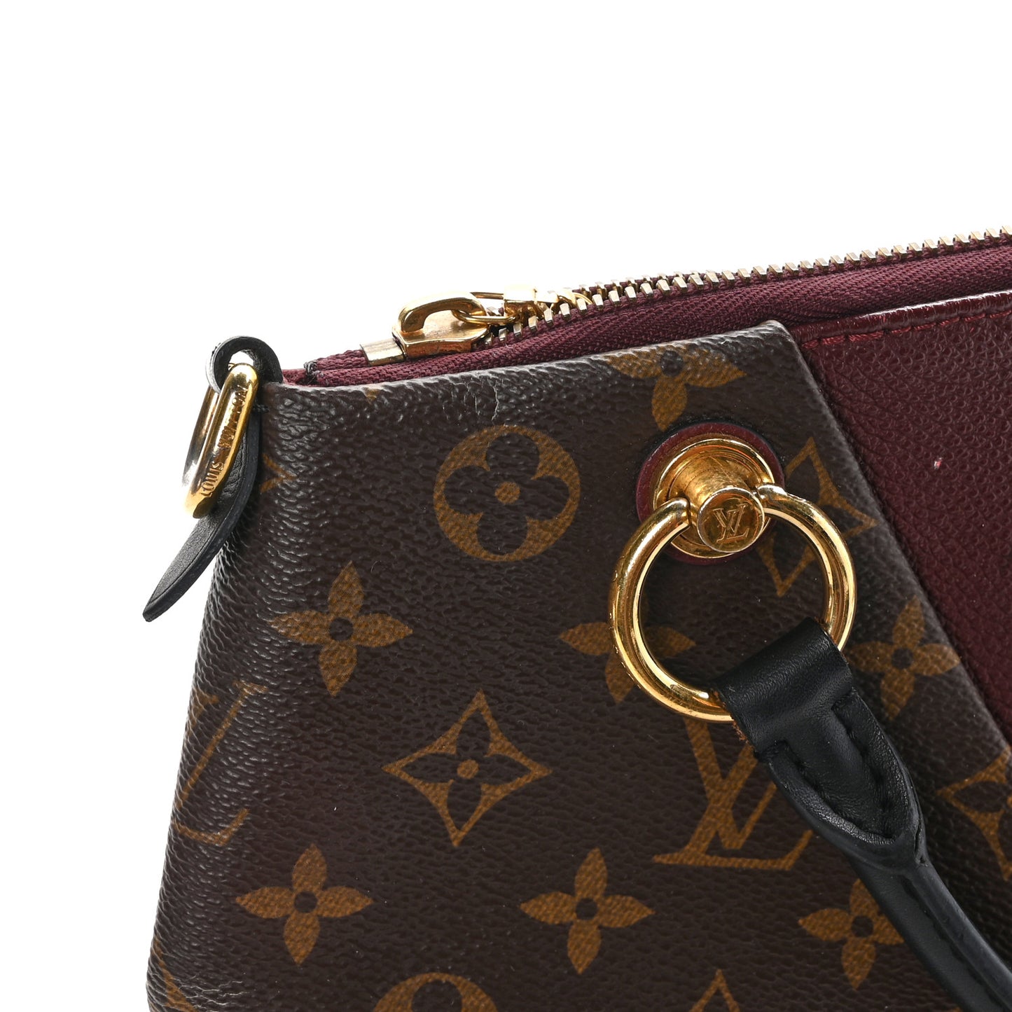 Monogram V Tote MM Bordeaux