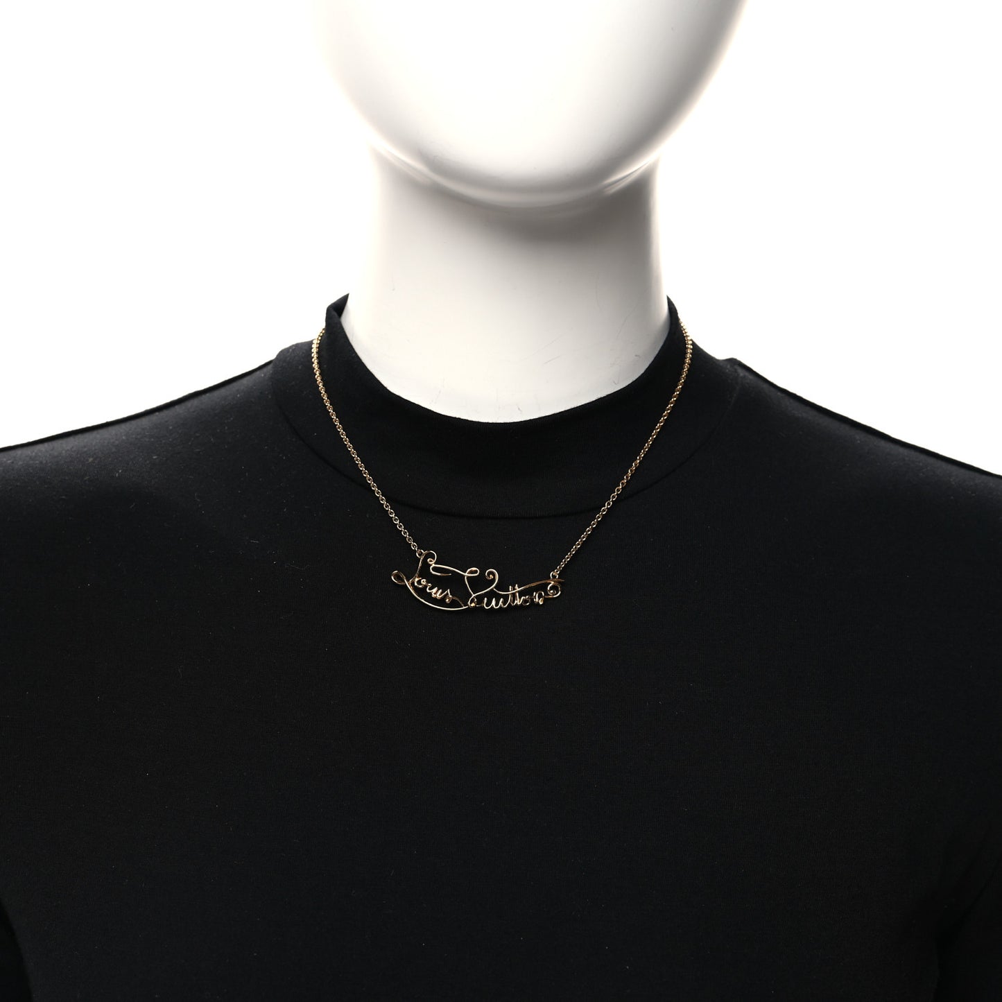 My LV Affair Necklace Gold