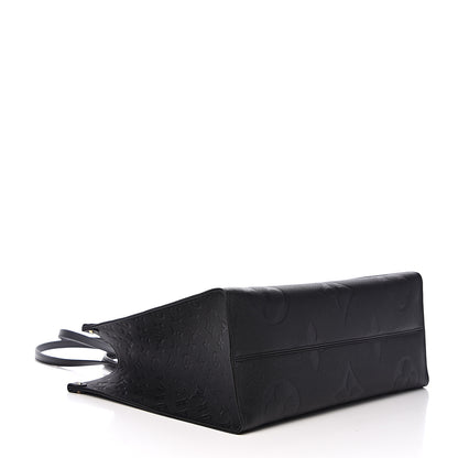 Louis Vuitton Empreinte Monogram Giant Onthego GM Black 3 of 10