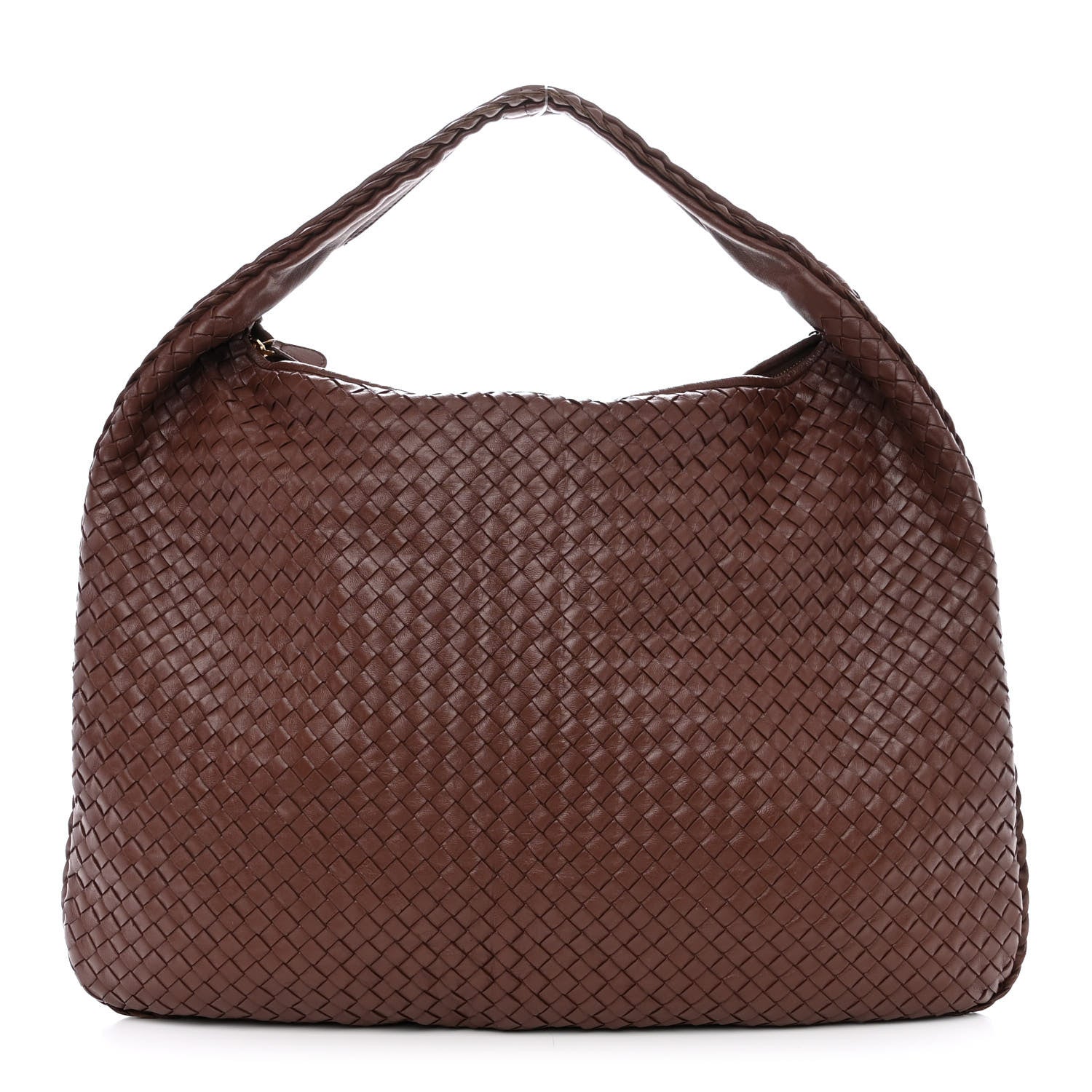 Bottega Veneta Nappa Intrecciato Maxi Veneta Hobo Truffle 1 of 12