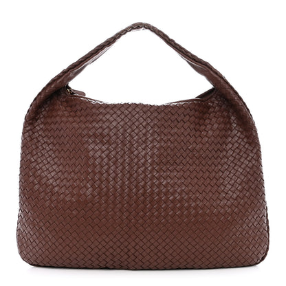 Bottega Veneta Nappa Intrecciato Maxi Veneta Hobo Truffle 1 of 12
