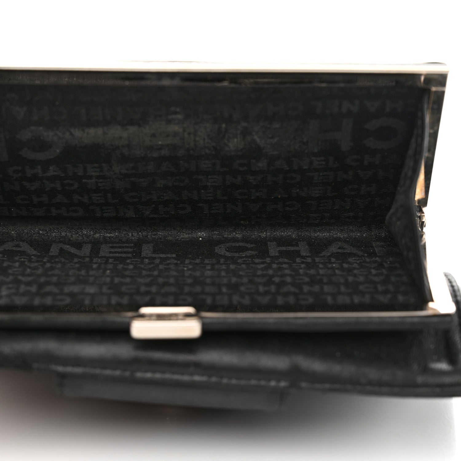 Chanel Calfskin Lucky Symbols French Wallet Black 6 of 11