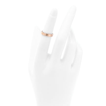 Cartier 18K Pink Gold 3.5mm LOVE Ring 48 4.5 2 of 4
