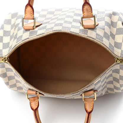 Louis Vuitton Damier Azur Speedy Bandouliere 30 4 of 4