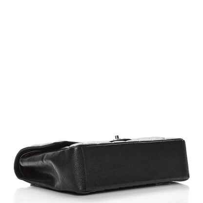 Chanel Caviar Quilted Maxi Double Flap Black 5 of 9