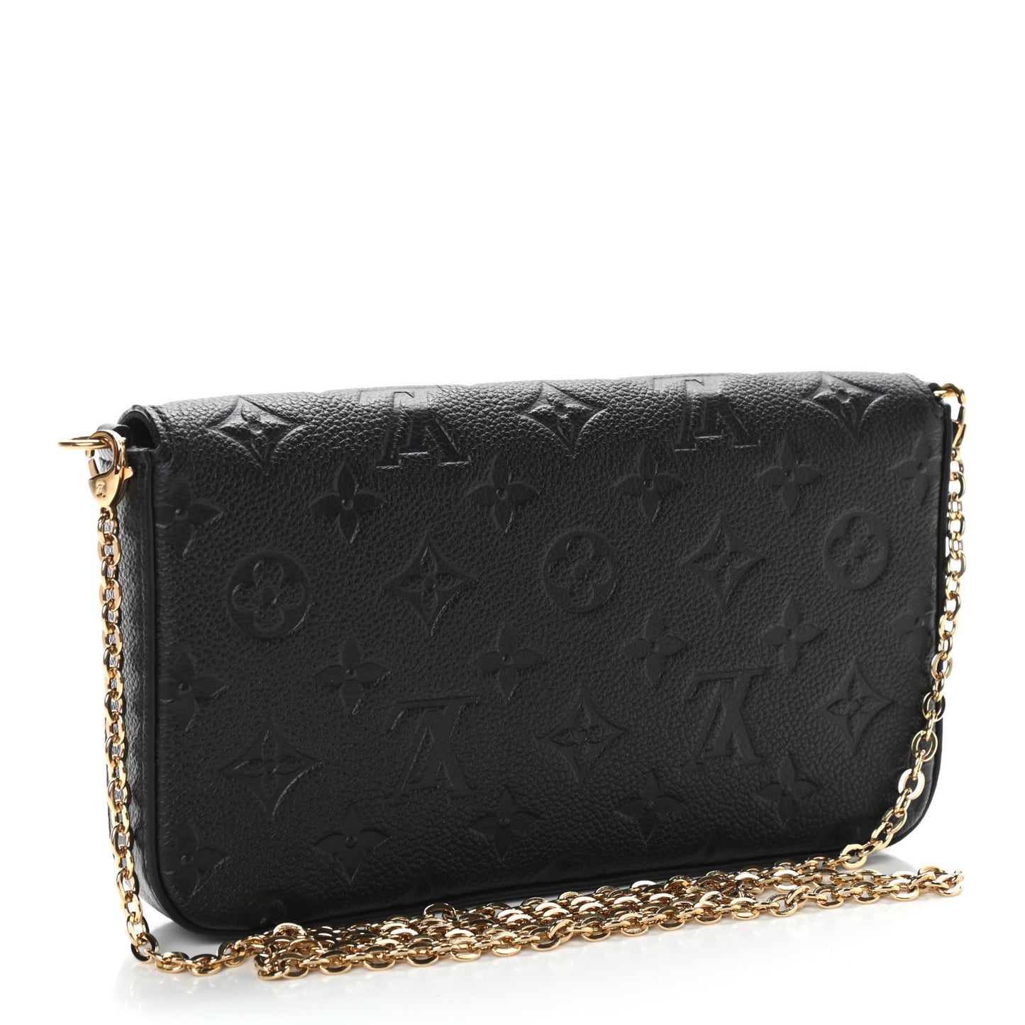Empreinte Pochette Felicie Chain Wallet Black