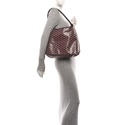 Goyard Goyardine Boheme Hobo Burgundy 2 of 11