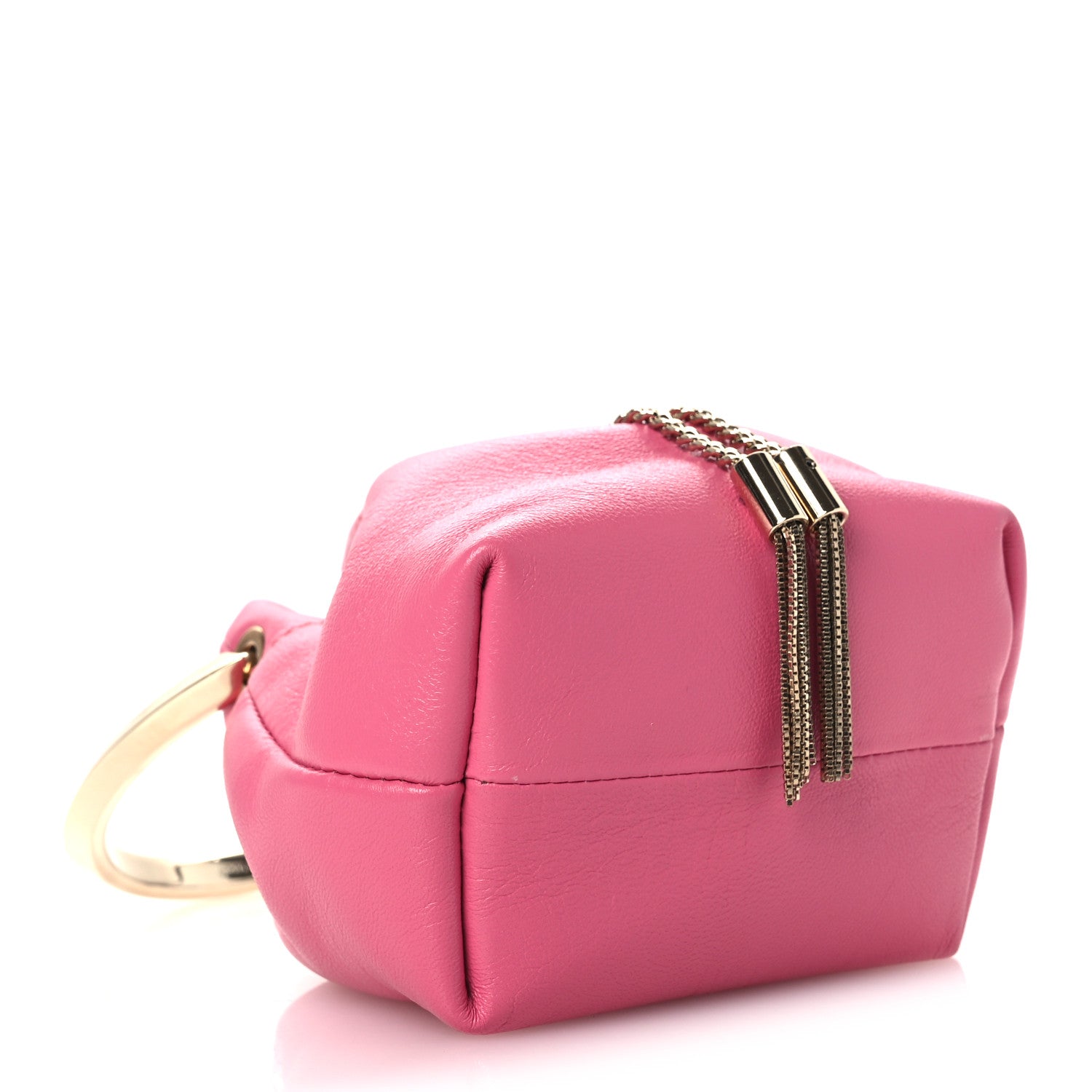 Jimmy Choo Calfskin Micro Bon Bon Bag Candy Pink 4 of 9