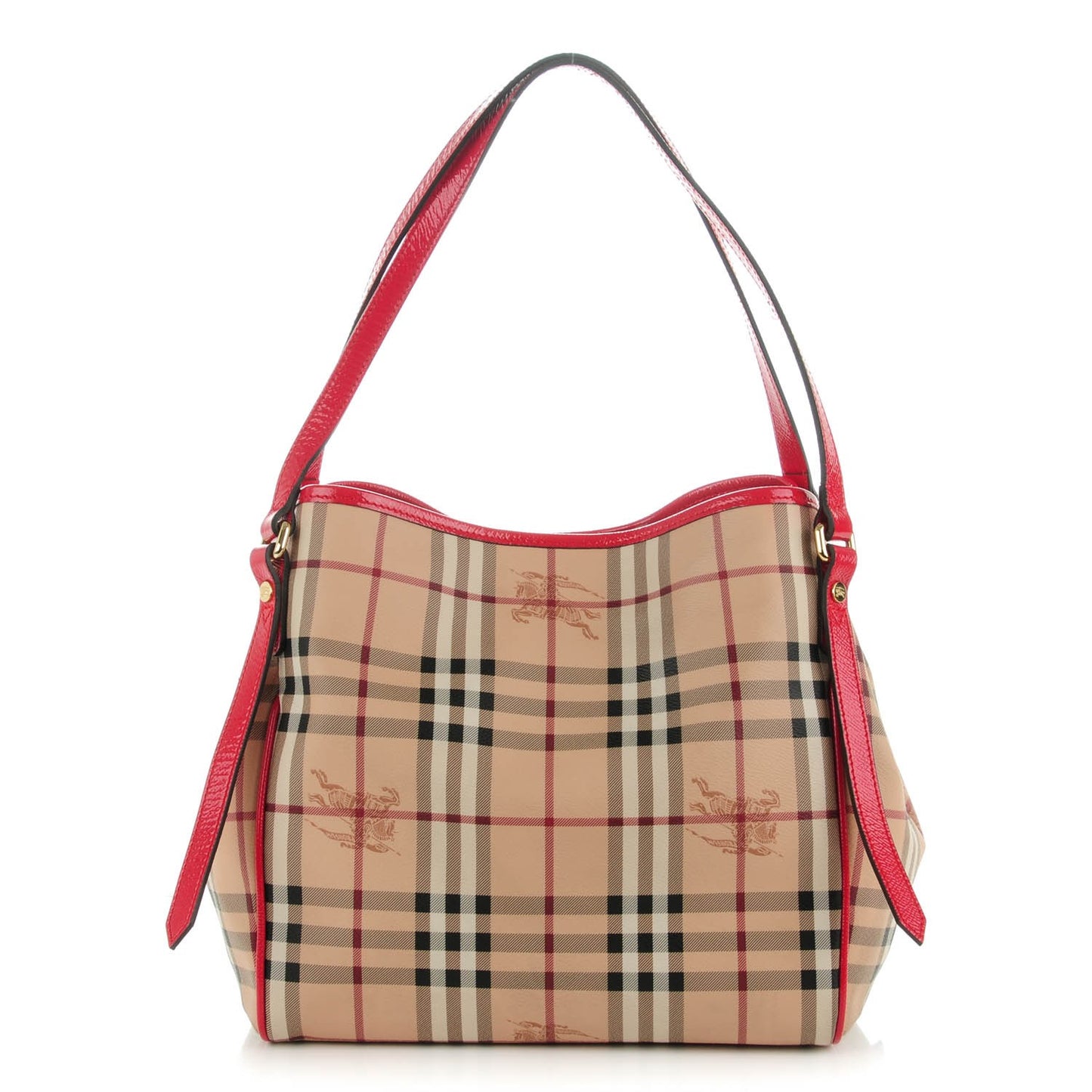Haymarket Check Small Canterbury Tote Bright Rose