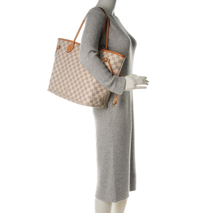 Louis Vuitton Damier Azur Neverfull MM 2 of 8