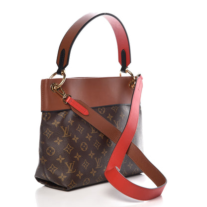 Louis Vuitton Monogram Tuileries Besace Caramel Rouge 3 of 8