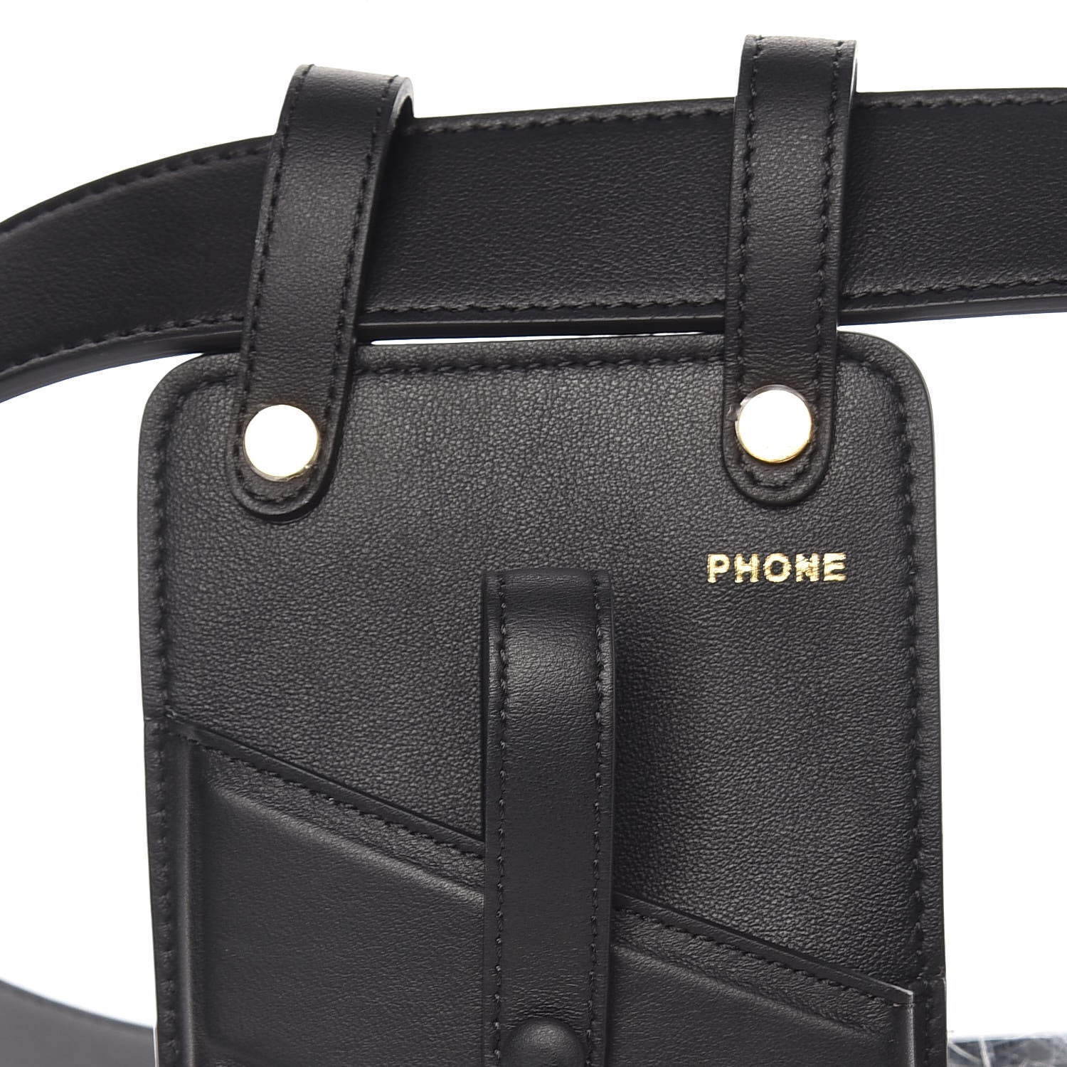 Fendi Calfskin Multi Accessory Belt Black 8 of 11