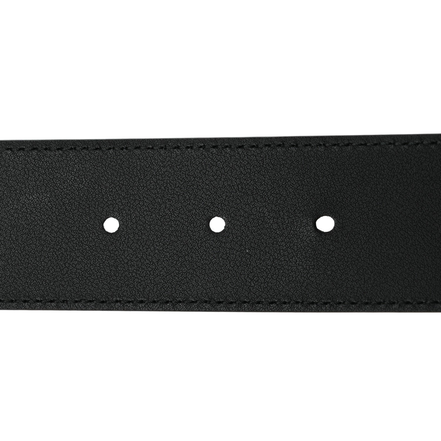 Gucci Moon Calfskin Scales Double G 40mm Belt 85 34 Black 3 of 5