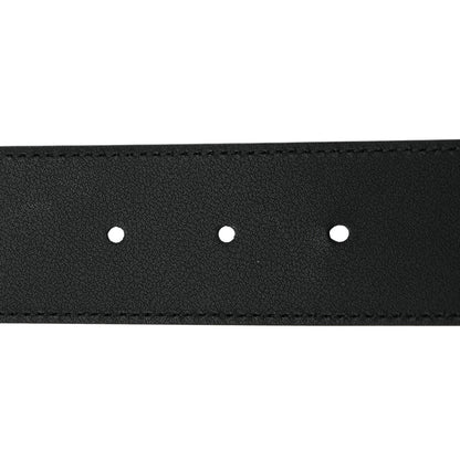 Gucci Moon Calfskin Scales Double G 40mm Belt 85 34 Black 3 of 5