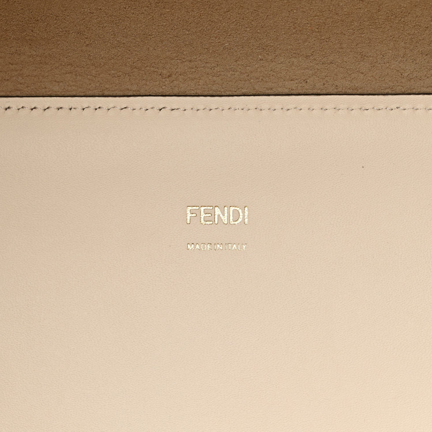 Fendi Vitello King Plexiglass Medium Fendi Sunshine Shopper Tote White Ice 6 of 11