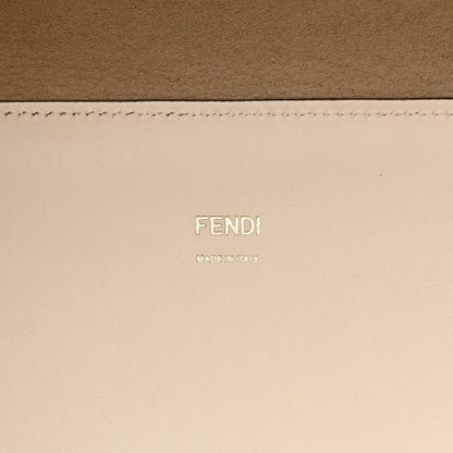 Fendi Vitello King Plexiglass Medium Fendi Sunshine Shopper Tote White Ice 6 of 11