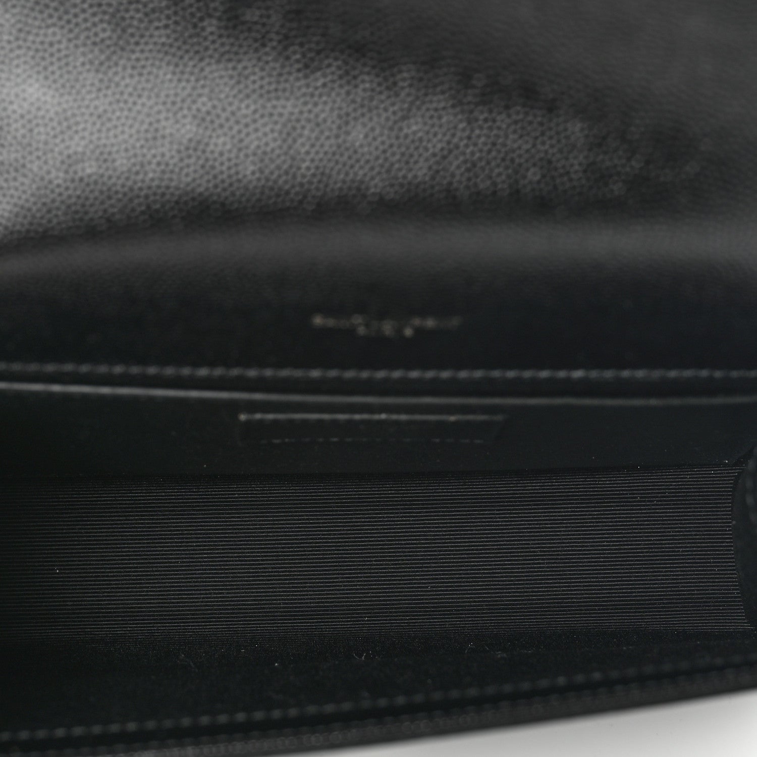 Saint Laurent Grain De Poudre Small Monogram Kate Satchel Black 4 of 8