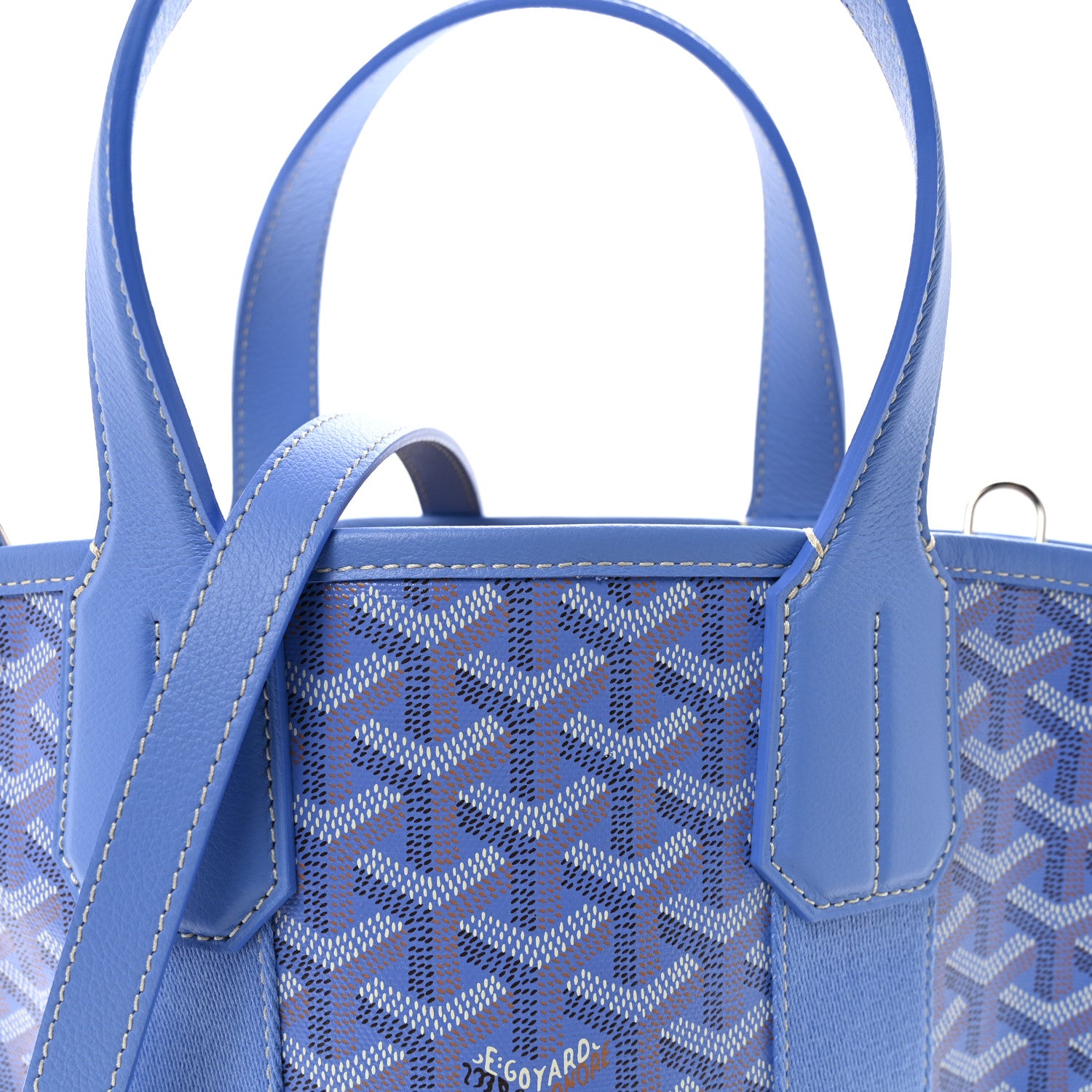 Goyard Goyardine Le Jardin Belharra PM Iris 6 of 8