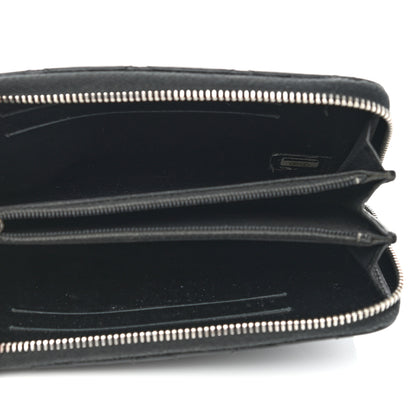 Chanel Caviar Quilted Medium Zip Around Wallet Black 5 of 9
