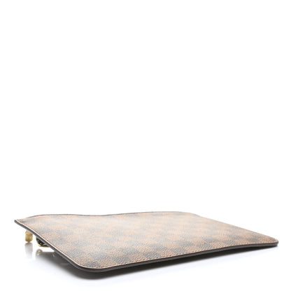 Louis Vuitton Damier Ebene Neverfull MM GM Pochette 4 of 7