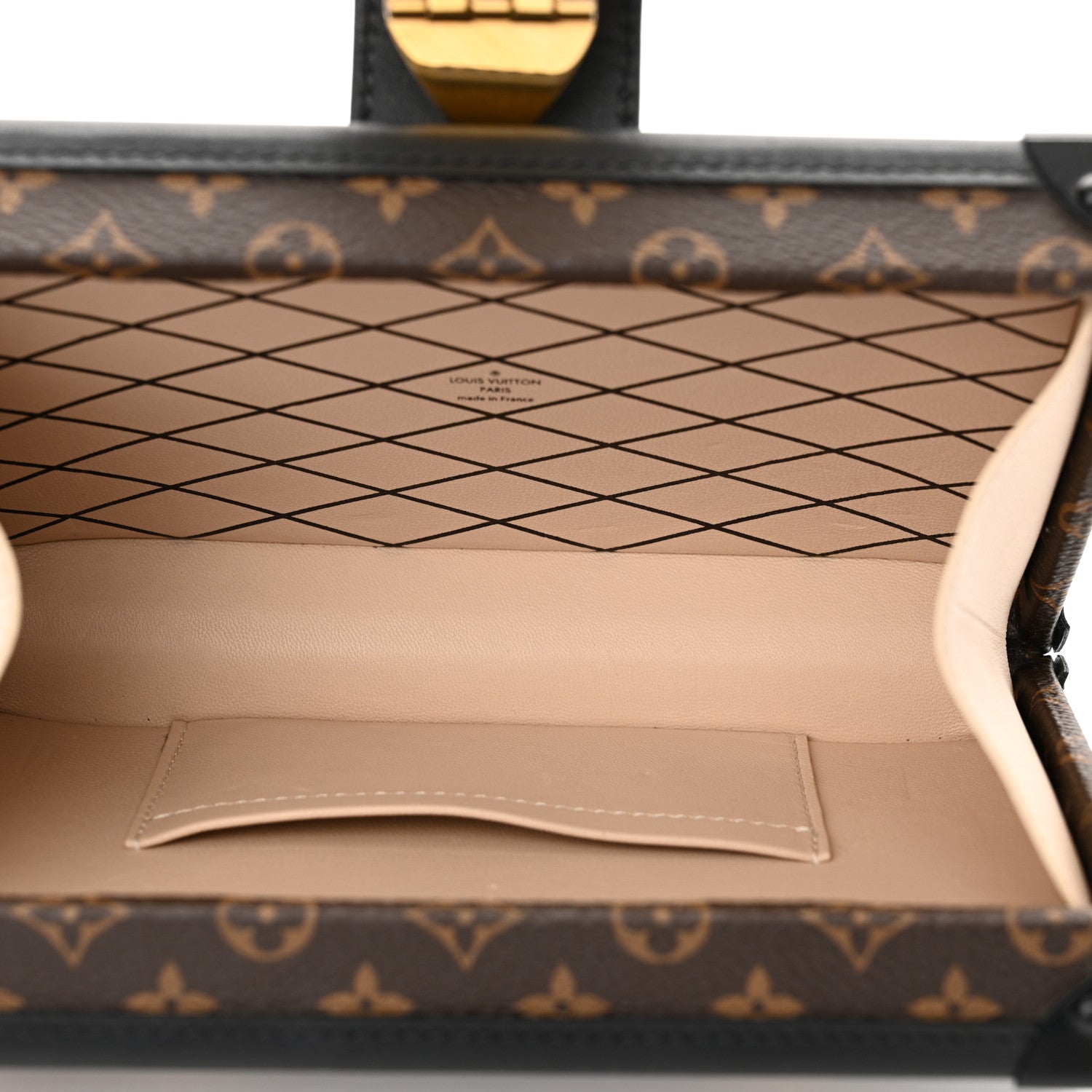Louis Vuitton Monogram Petite Malle Black 5 of 10