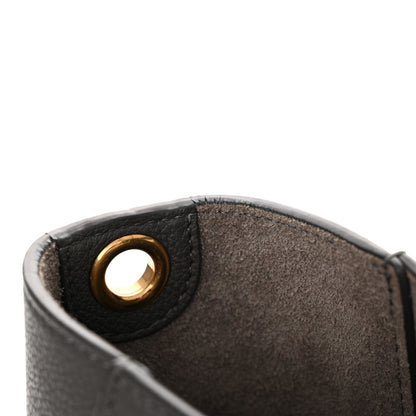 Celine Soft Grained Calfskin Small Sangle Bucket Bag Kohl 12 of 15