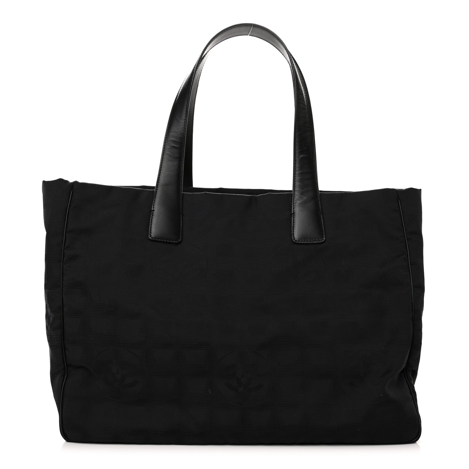 Chanel Nylon Large Travel Tote Black 1 of 11