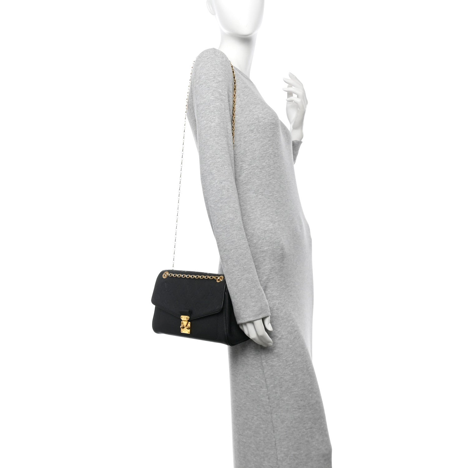 Louis Vuitton Empreinte Saint Germain PM Black 2 of 12