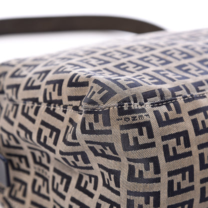 Fendi Zucchino Mama Baguette Navy 12 of 14