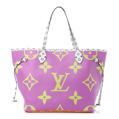 Louis Vuitton Monogram Giant Neverfull MM Pink Lilac 1 of 11