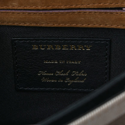 Burberry Derby Calfskin House Check Small Macken Crossbody Bag Pale Orchid 5 of 7