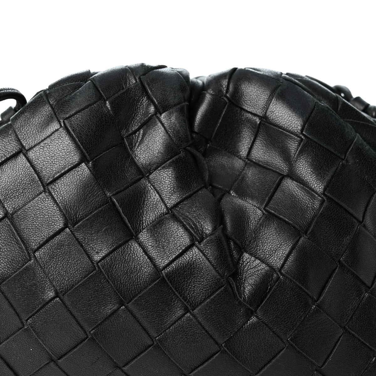 Nappa Intrecciato The Mini Pouch Black