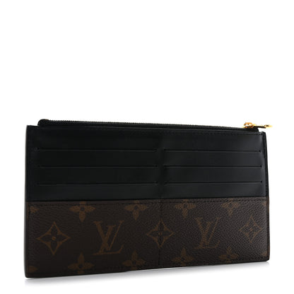 Louis Vuitton Monogram Slim Purse Black 3 of 8