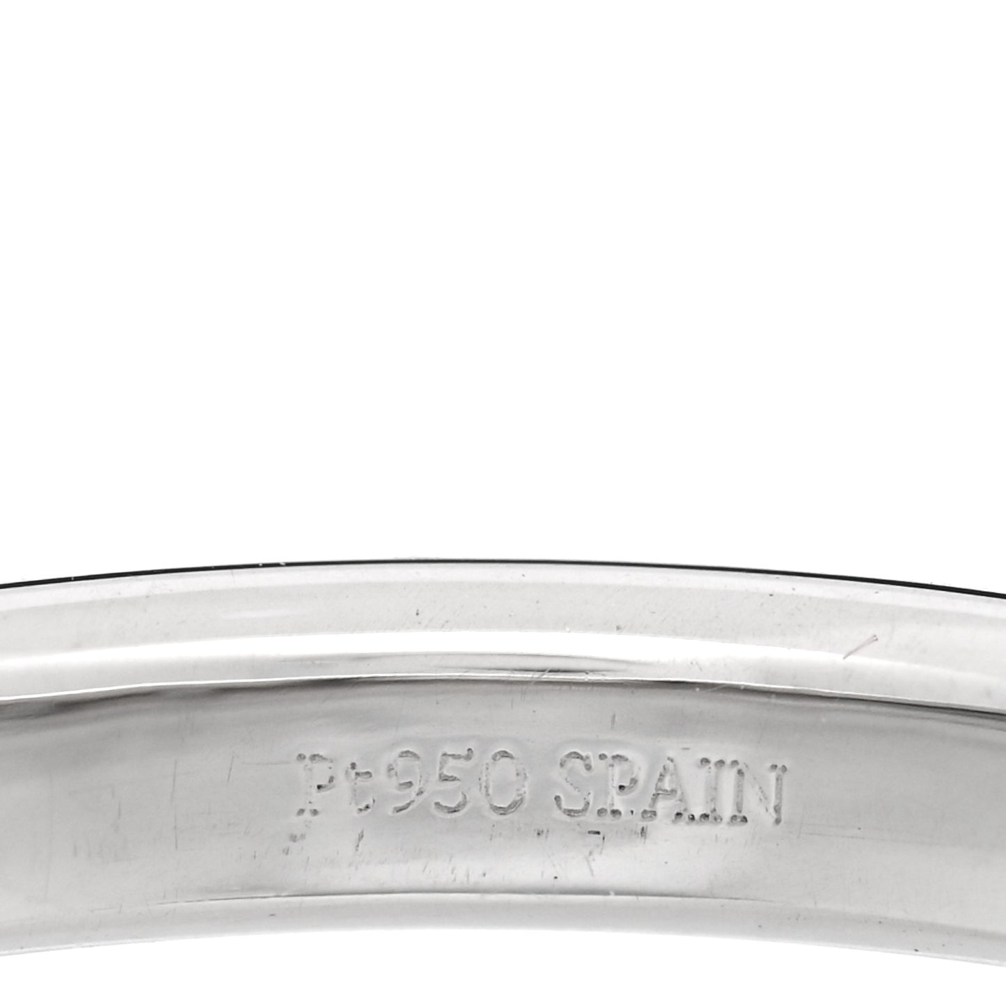 Platinum Diamond Elsa Peretti Stacking Band Ring 49 5