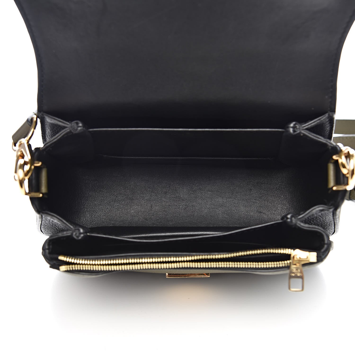 Louis Vuitton Grained Calfskin Vivienne NM Kaki 5 of 14