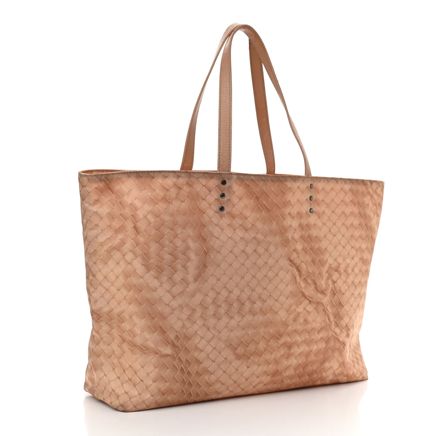 Nylon Intrecciolusion Medium Tote Sand
