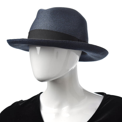 Hermes Straw Grosgrain Hat 59 2 of 7